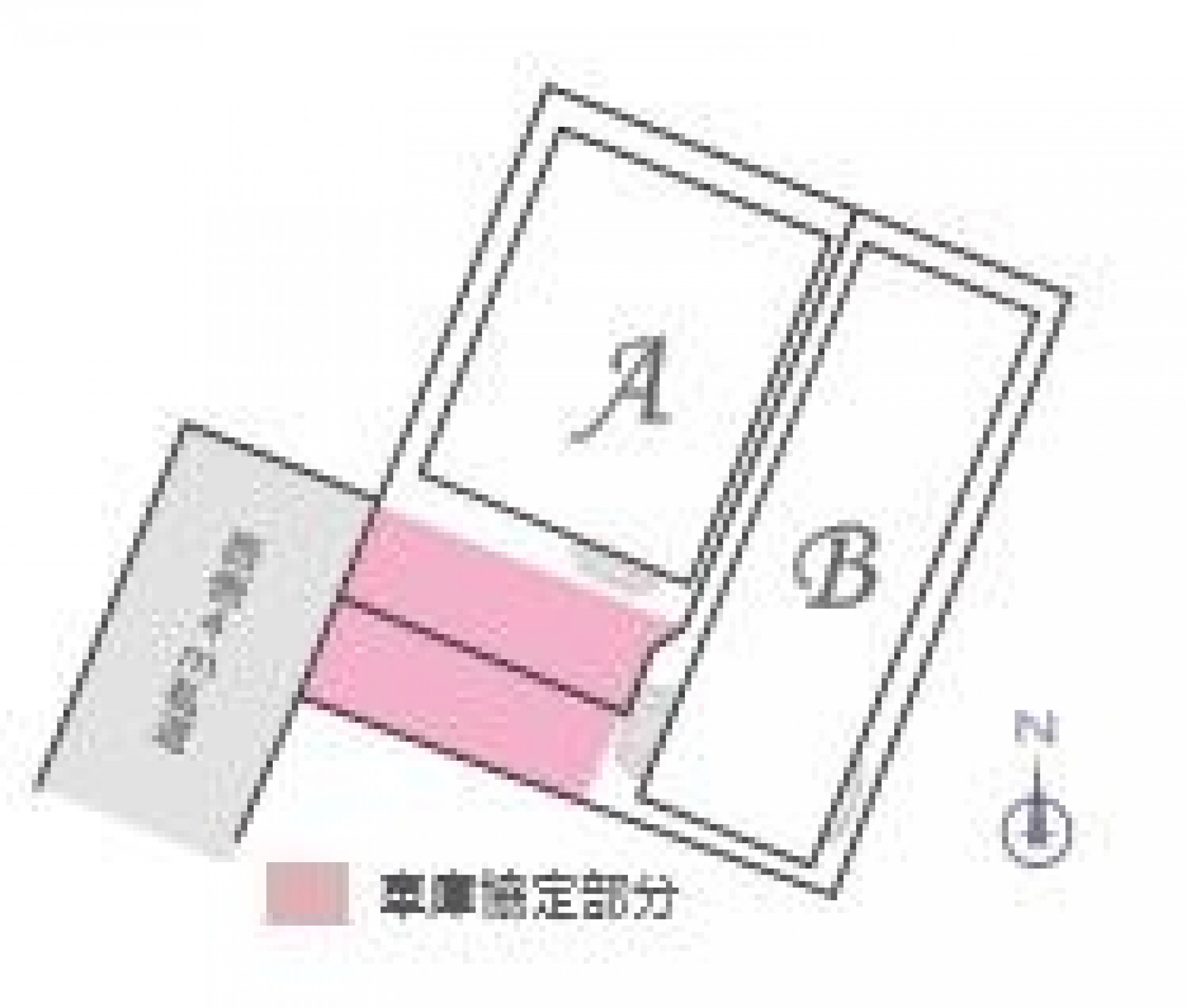 豊島区南長崎3丁目 A 区割り